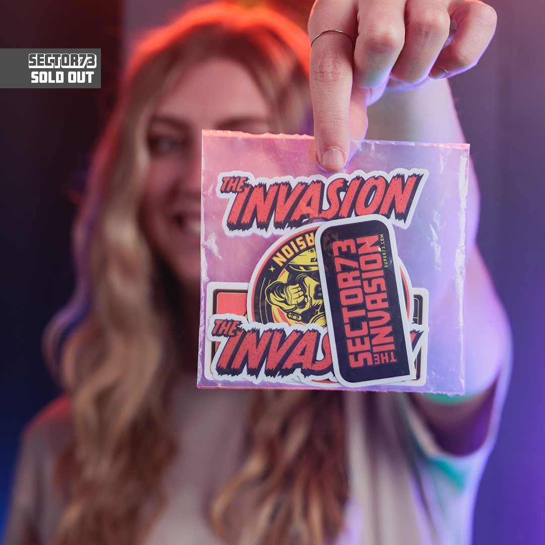 Product image of all the stickers that come in the sticker pack.