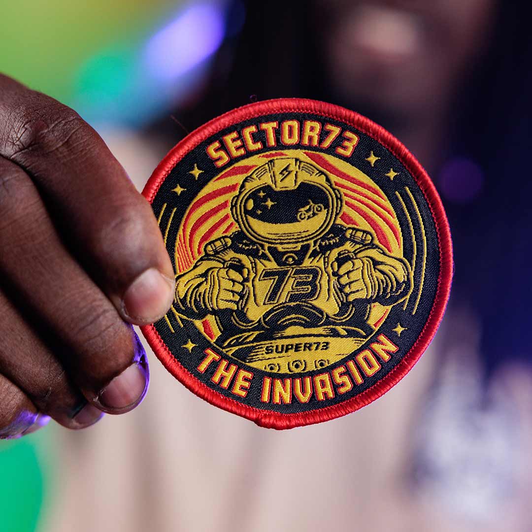 Closeup image of Classified Patch.