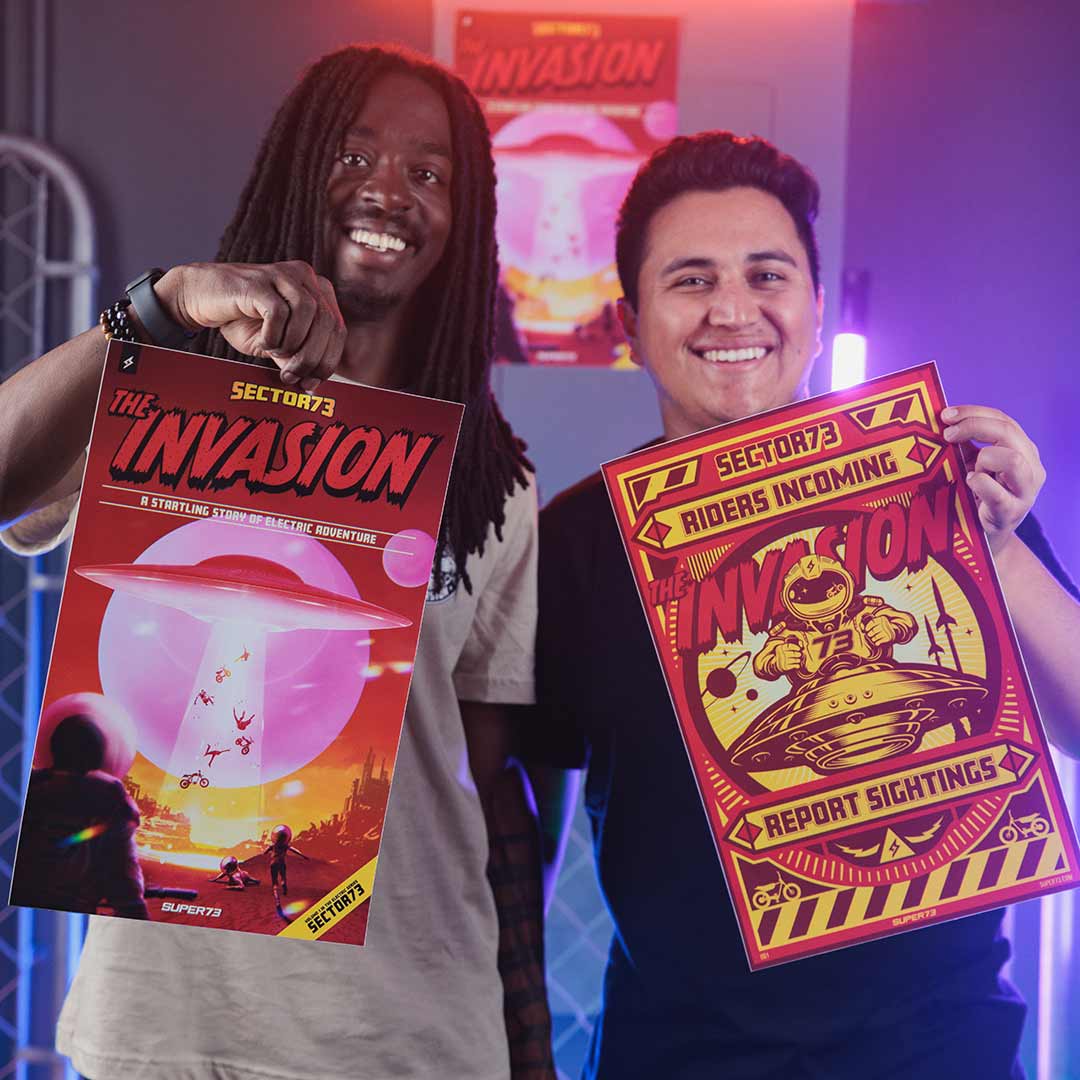 Image of two posters.