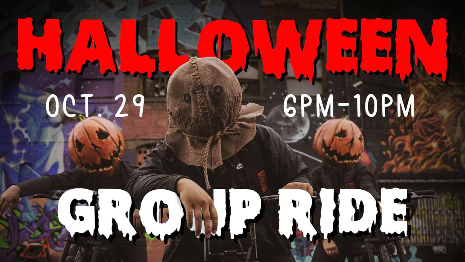 Super73 Halloween Group Ride, Oct 29, 6pm-10pm