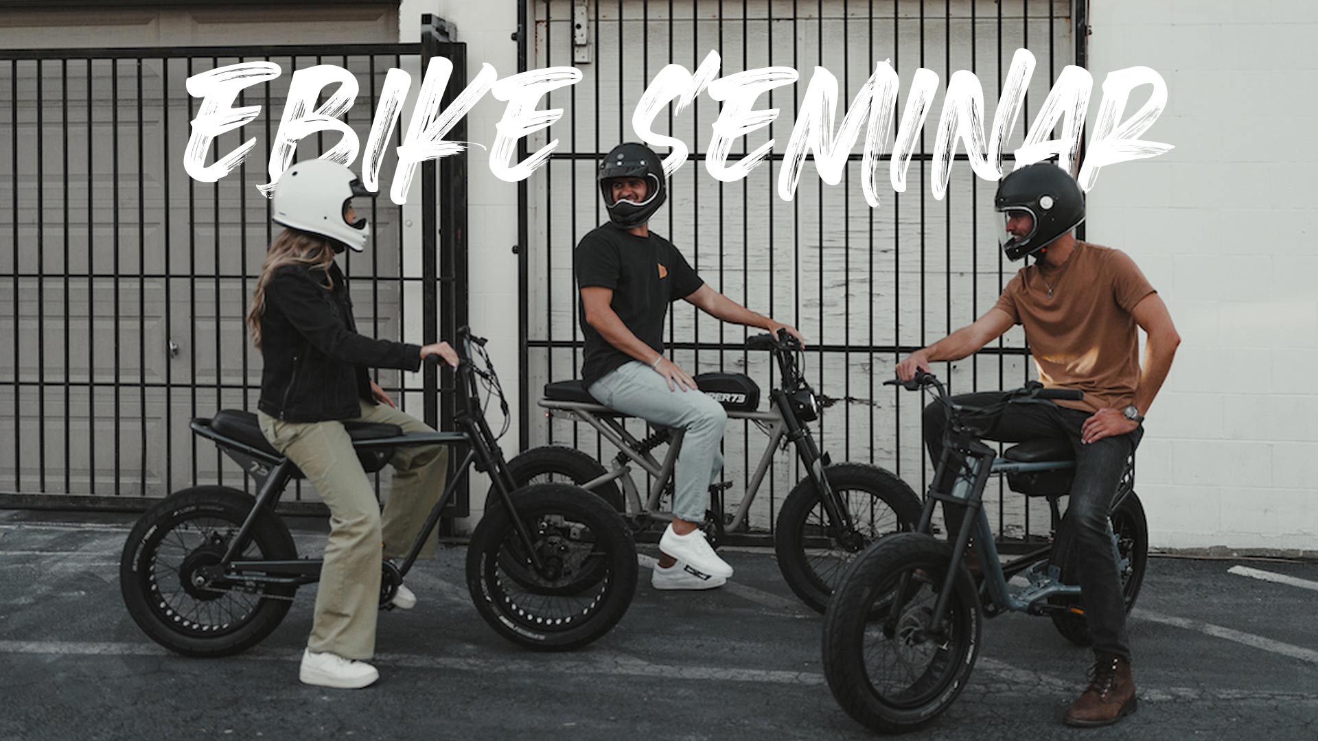 Ebike Seminar event graphic
