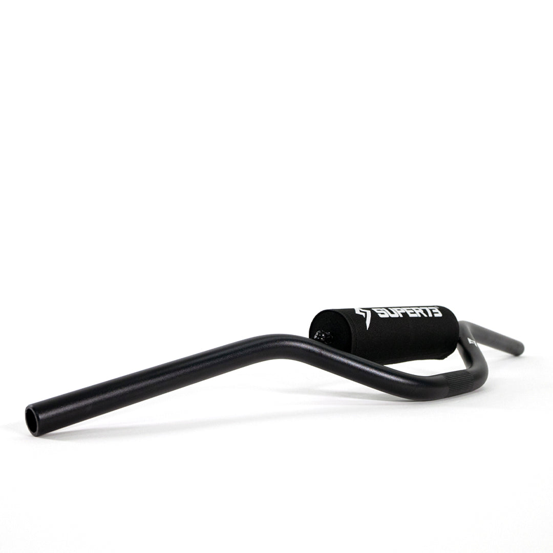 Side view of Enduro Low Rise handlebar.
