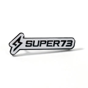 Front view of Super73 pin.