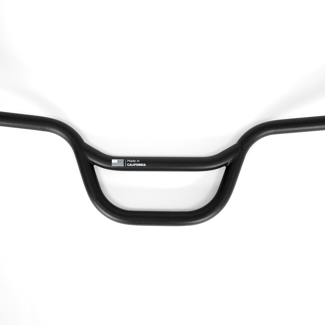 Back side of super73 blaine handlebar on white background