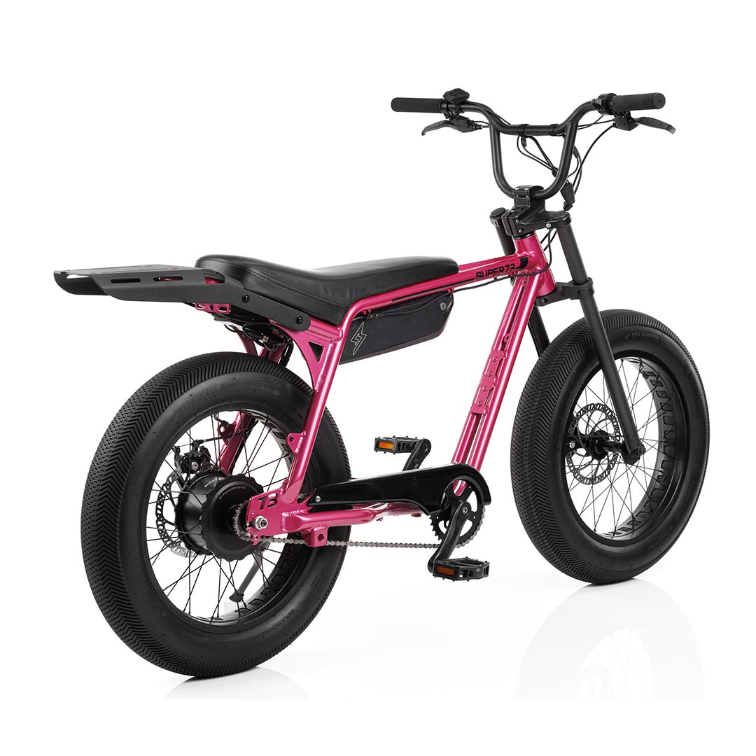 Alternative view of Rear Rack - ZX/ZMiami on bike