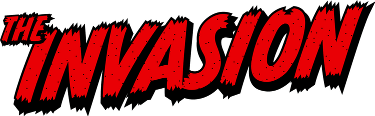 Graphic logo "The Invasion"