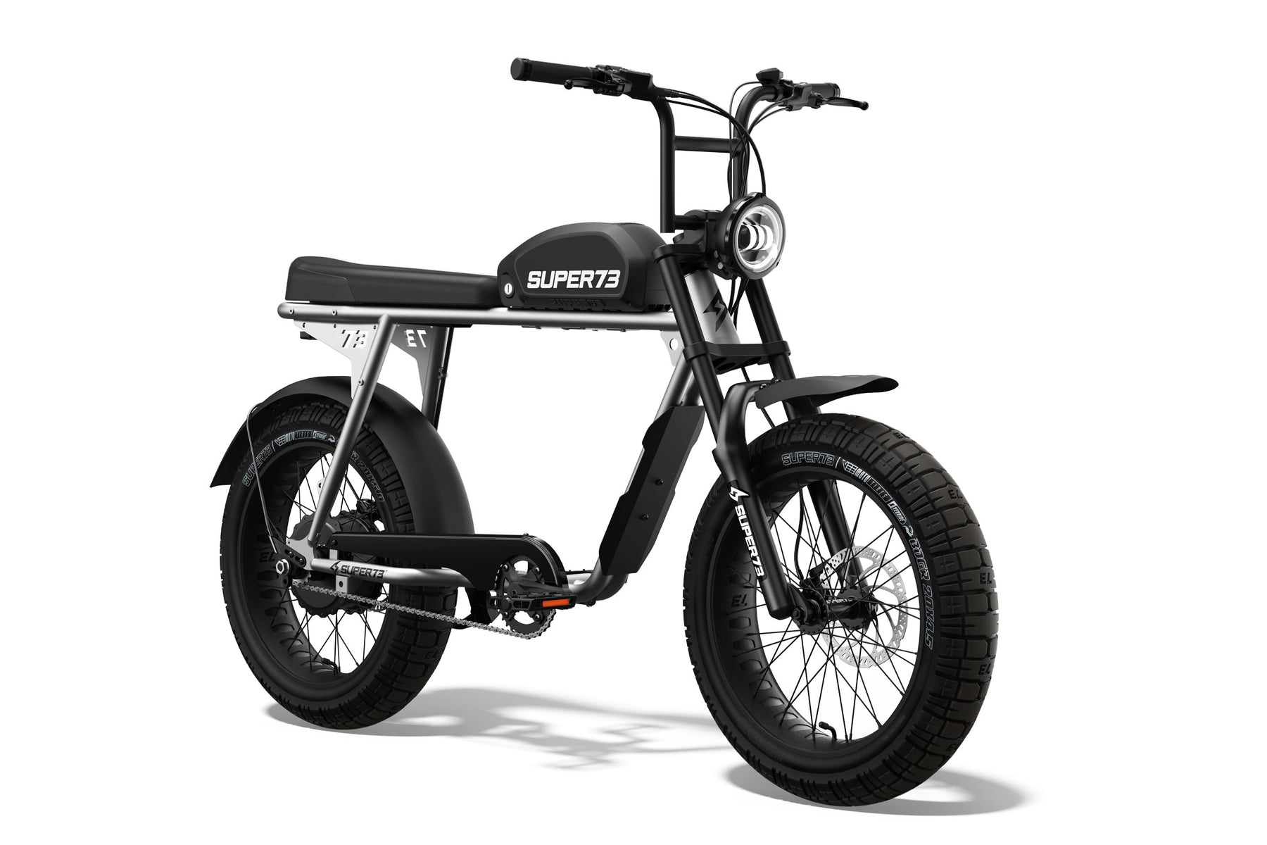 Hero of S2: Metallic Aluminum, Super73 ebike