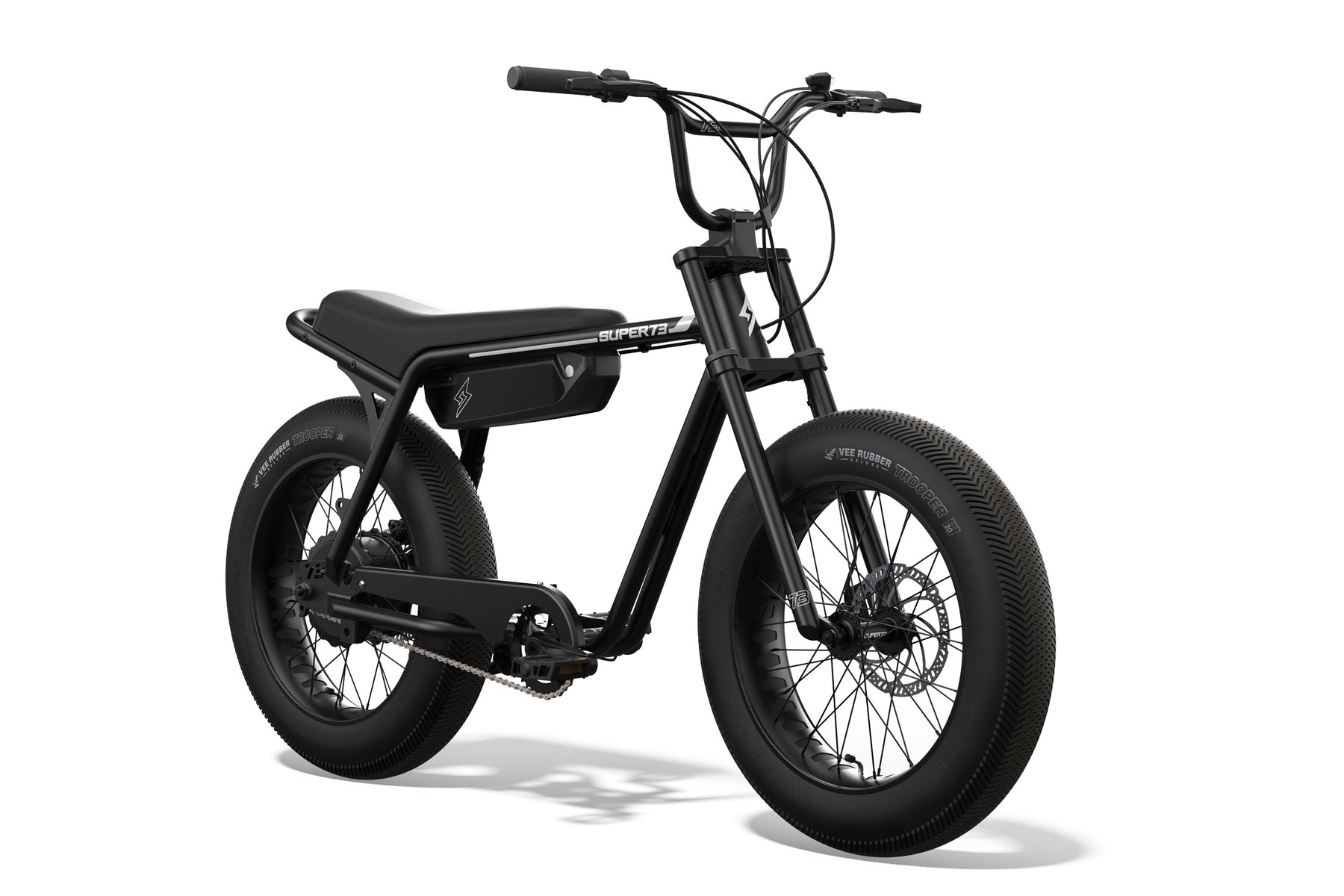 Hero of ZX Miami: Obsidian Black, Super73 ebike