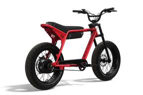 Rear 3/4 ZX: Sriracha Red, Super73 ebike