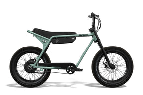 Side view of ZX: Agave Green, Super73 ebike