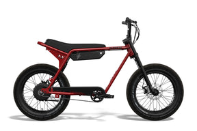 Side View of ZX: Sriracha Red, Super73 ebike